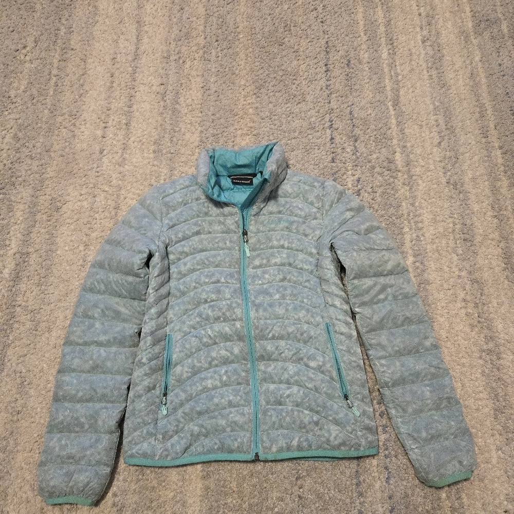 Marmot Green Puffer Jacket XS